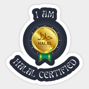 Halal Certified Sticker